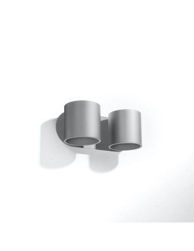 Aplique ORBIS 2 gris