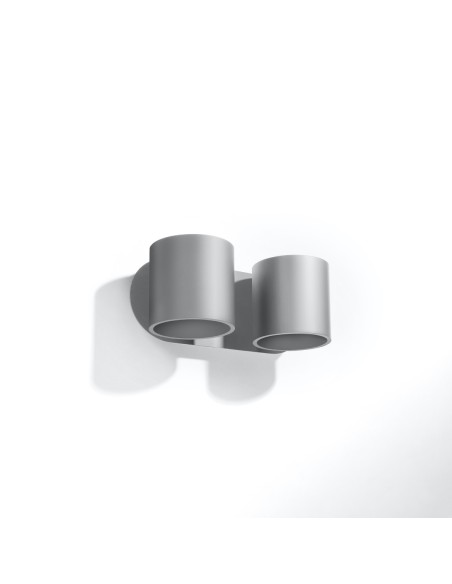 Aplique ORBIS 2 gris