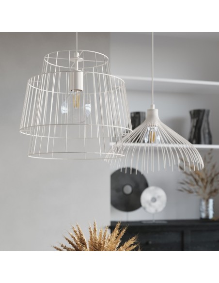 Lámpara colgante UMB blanca