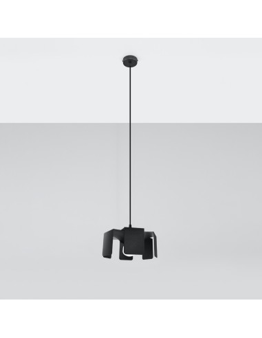 Lámpara colgante TULIP negro