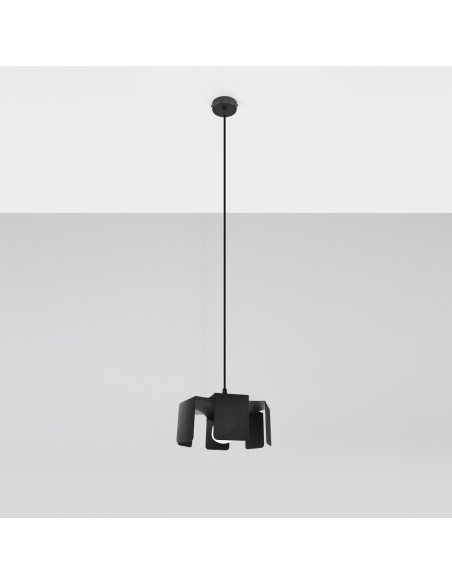 Lámpara colgante TULIP negro