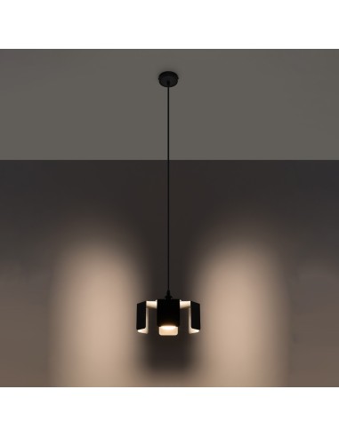 Lámpara colgante TULIP negro