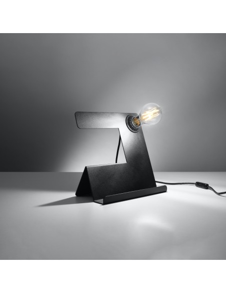Lámpara de mesa INCLINE negra