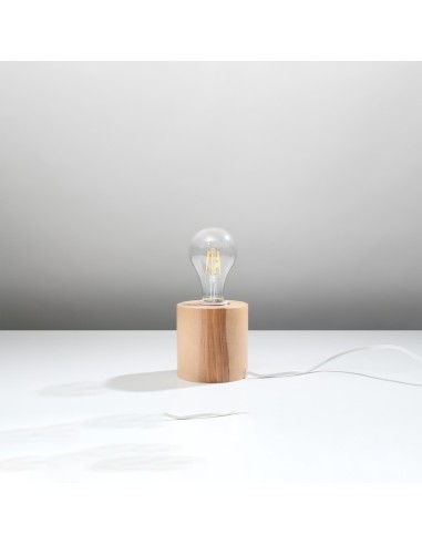 Lámpara de mesa SALGADO madera