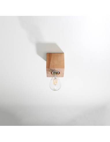 Lámpara de techo ARIZ madera natural