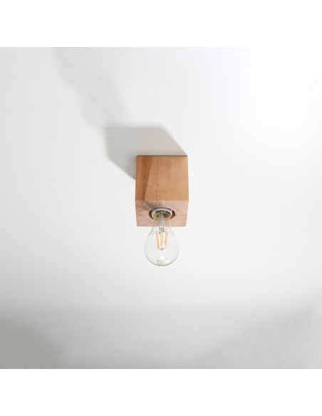 Lámpara de techo ARIZ madera natural