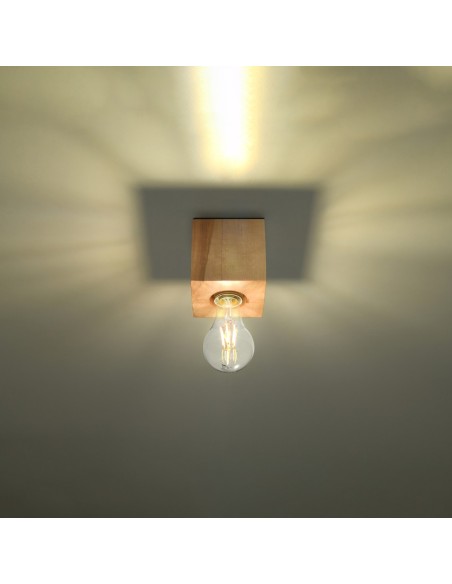Lámpara de techo ARIZ madera natural