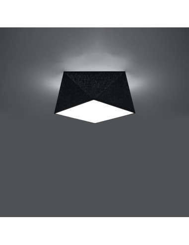 Lámpara de techo HEXA 25 negra