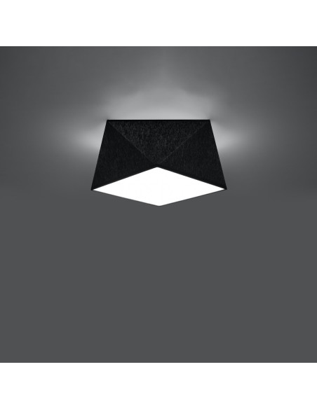 Lámpara de techo HEXA 25 negra