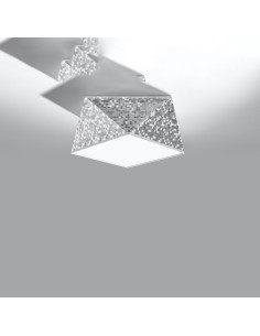 Lámpara de techo HEXA 25 plata 2