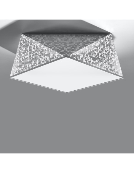 Lámpara de techo HEXA 35 plata