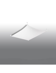 Lámpara de techo LUNA 1 blanca 2