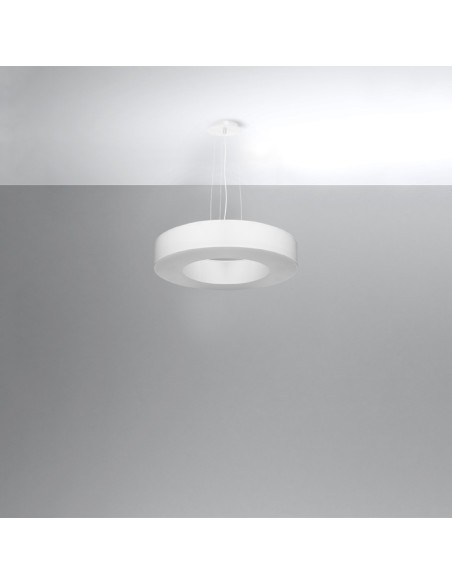 Lámpara SATURNO SLIM 50 blanca