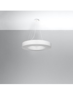 Lámpara SATURNO SLIM 70 blanca 2