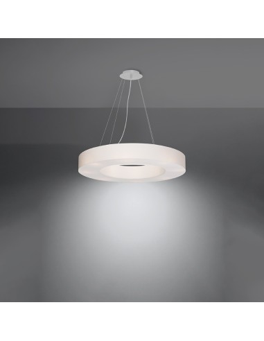 Lámpara SATURNO SLIM 70 blanca