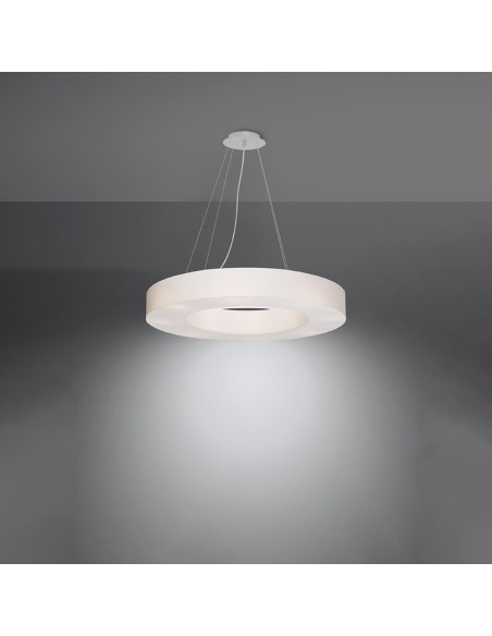 Lámpara SATURNO SLIM 70 blanca