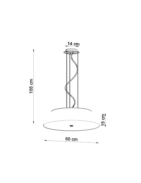 Lámpara VEGA 60 blanca