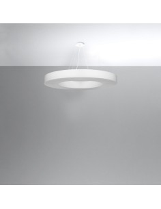 Lámpara SATURNO SLIM 90 blanca 2