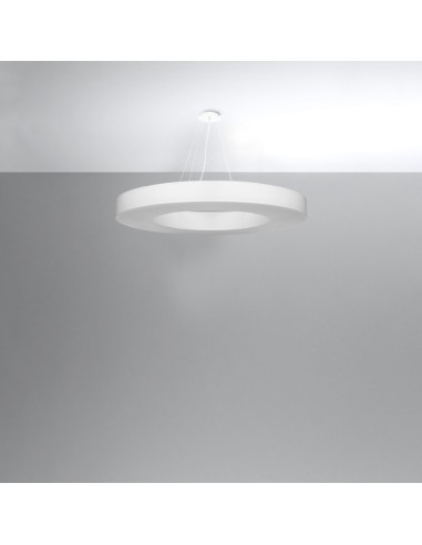 Lámpara SATURNO SLIM 90 blanca