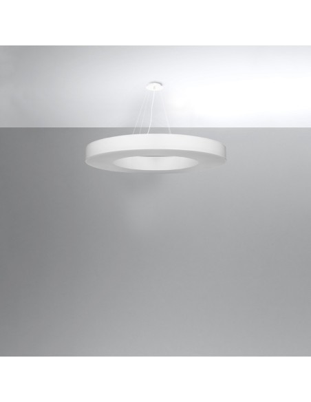 Lámpara SATURNO SLIM 90 blanca