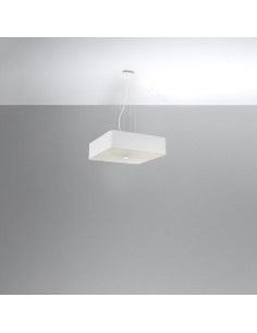 Araña LOKKO 55 blanca 2