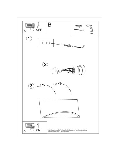 Aplique de cerámica VIXEN