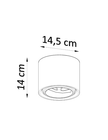 Aplique de cerámica KALU