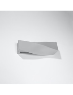 Aplique de cerámica SIGMA gris 2
