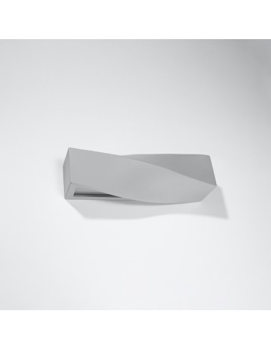 Aplique de cerámica SIGMA gris
