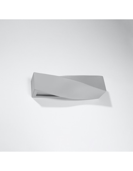 Aplique de cerámica SIGMA gris