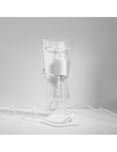 Lámpara de mesa ARBY blanca
