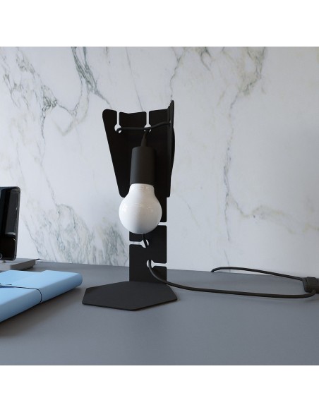 Lámpara de mesa ARBY negra