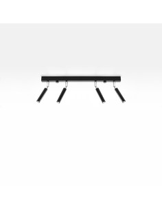 Lámpara de techo EYETECH 4 negra 2