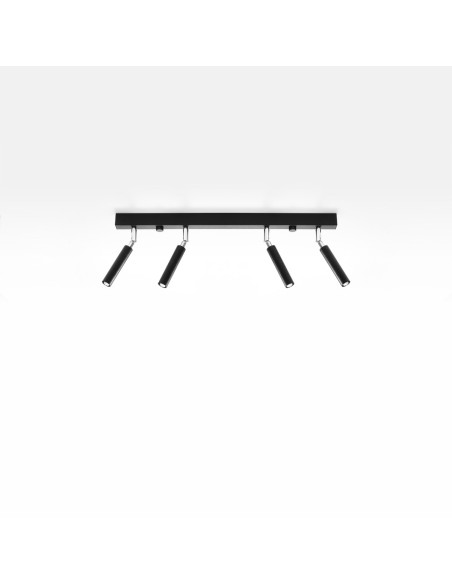 Lámpara de techo EYETECH 4 negra