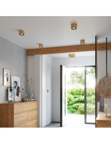 Plafond BASIC 1 madera natural