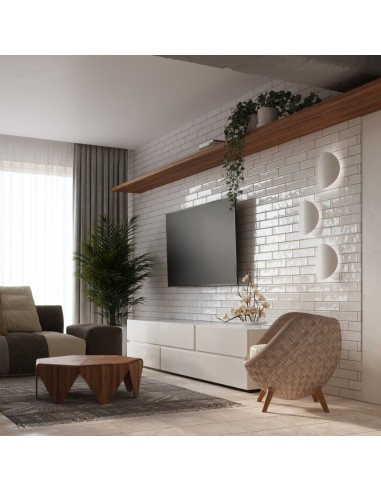 Aplique SENSES blanco