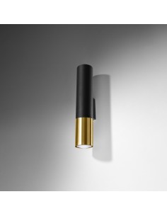 Aplique LOOPEZ negro/dorado 2