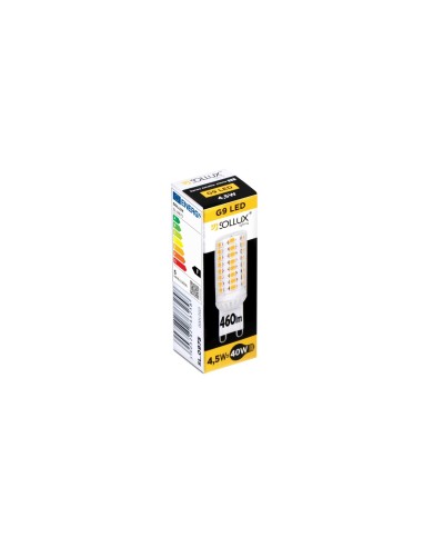 Bombilla LED G9 4000K 4,5W 460lm