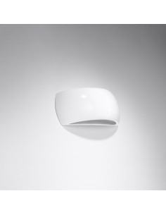 Aplique barnizado PONTIUS blanco brillo 2