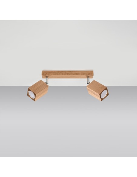 Lámpara de techo KEKE 2 roble
