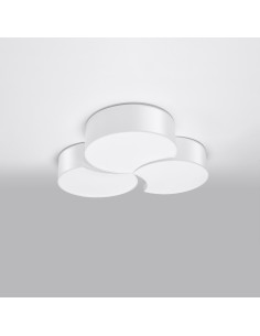 Plafón CIRCLE 3B blanco 2
