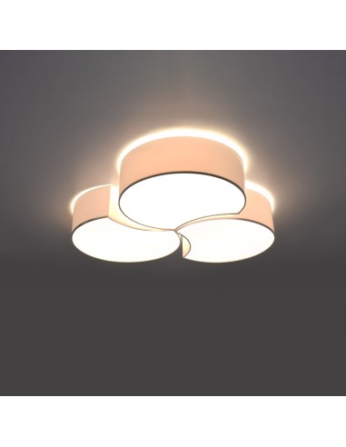 Plafón CIRCLE 3B blanco