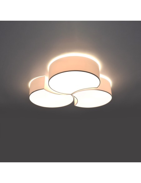 Plafón CIRCLE 3B blanco