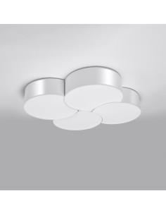 Plafón CIRCLE 4 blanco 2