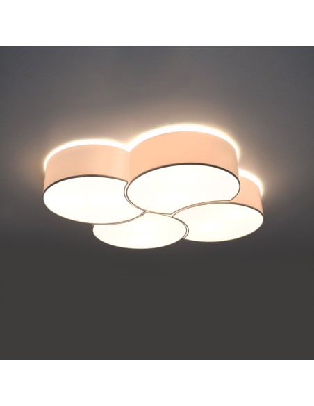 Plafón CIRCLE 4 blanco