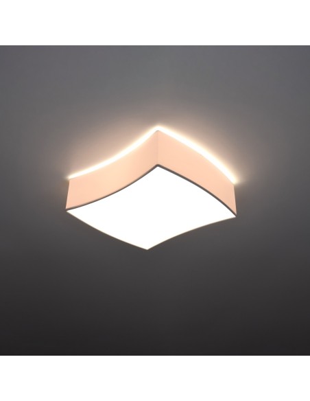 Plafón SQUARE 1 blanco