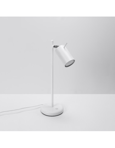 Lámpara de mesa RING blanca