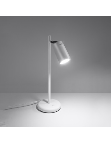 Lámpara de mesa RING blanca