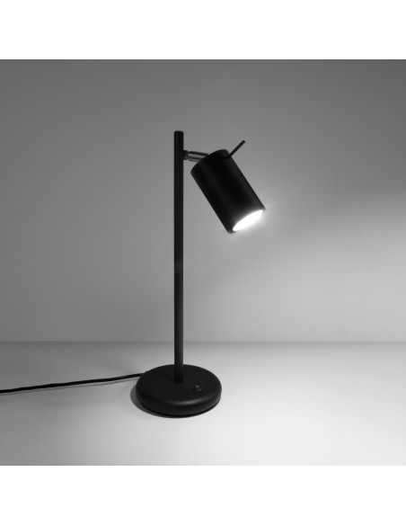 Lámpara de mesa RING negra