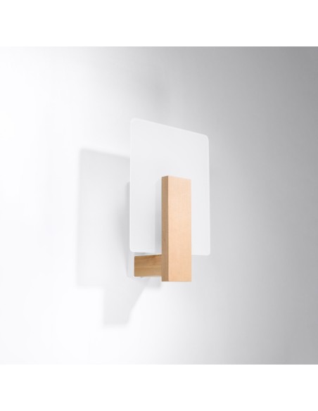 Aplique LAPPO madera natural